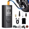 Tire Inflator Portable Air Compressor - 20000 mAh Rechargeable Air Pump -150 PSI Tire Inflation, Accurate LCD Display/Light