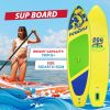 Free Shipping Dropshipping SUPFW28D  US WAREHOUSE SUP Stand Up Paddle Board  350*87*15cm Inflatable Paddleboard  Surfboard with ISUP Sup Board Surf Bo