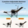 Folding Camping Lounge Chair with Footrest for Camping