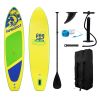 Free Shipping Dropshipping SUPFW28D  US WAREHOUSE SUP Stand Up Paddle Board  350*87*15cm Inflatable Paddleboard  Surfboard with ISUP Sup Board Surf Bo