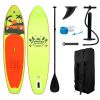 Free Shipping Dropshipping  SUP Stand Up Paddle Board SUPFW27B 335*84*15cm Inflatable Paddleboard Soft Top Surfboard with ISUP Sup Board Surf Board Wa