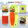 Free Shipping Dropshipping  SUP Stand Up Paddle Board SUPFW27B 335*84*15cm Inflatable Paddleboard Soft Top Surfboard with ISUP Sup Board Surf Board Wa