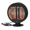 Electric Patio Heater,Outdoor Infrared Tabletop Heater,Portable Freestanding,IP54 Waterproof,1000W