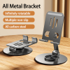 360 Rotation Metal Phone Holder,Fully Adjustable Foldable Phone Stand,with All Phones