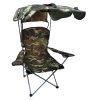 Foldable Beach Canopy Chair Sun Protection Camping Lawn Canopy Chair 330LBS Load Folding Seat