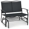 Iron Patio Rocking Chair for Outdoor Backyard and Lawn