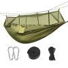 Camping Hammock with Mosquito Net, Portable Double Hammock Tent Load Two People with 2 Straps, Best for Outdoor Garden Hiking Travel