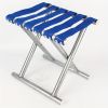 1pc Durable Folding Stool; Portable Stool For Camping Fishing; Fishing Accessories